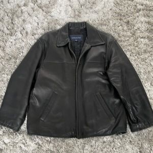 Men’s London Fog Black, Soft leather Jacket